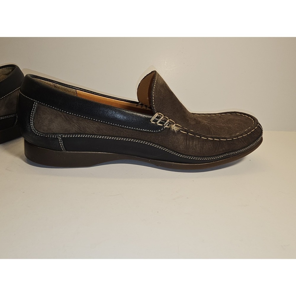 Mephisto Men's Brown Suede Leather Slip-On Loafer Shoes Size 10 - Picture 9 of 10
